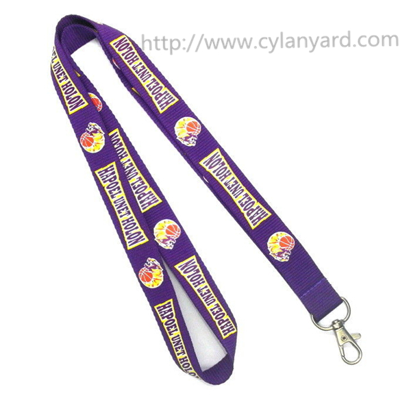brand logo imprint neck strap lanyards
