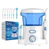 Buy cheap 600ml Adjustable ABS Water Dental Flosser For Family Use Oral Spa White Blue from wholesalers