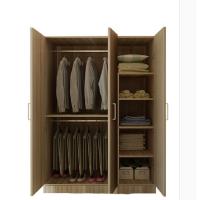 Buy cheap E1 E0 Wood Panel Furniture Melamine Board 3 Door Wooden Wardrobe product