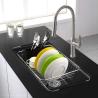 Buy cheap 304 Stainless Steel Kitchen Sink Accessories Pull Out Dish Drying Basket Shelf from wholesalers