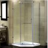 Buy cheap Hinged Diamond Shaped Glass Shower Enclosure Door Frameless from wholesalers