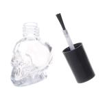 8ml Nail Empty Uv Gel Polish Bottles Container 1.45" Skull 3.7cm