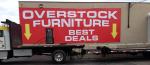 Vinyl Advertising UV Printing Customized Wall Banner With Metal Grommets