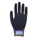 15 Gauge Ladies Gardening Gloves Animal Print Latex Palm Coating Durable