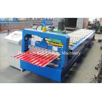 Buy cheap Garage Door Steel Cold Roll Forming Machine , Sheet Metal Forming Equipment product