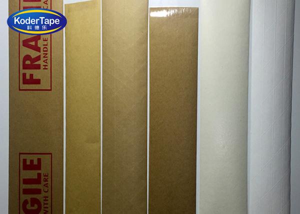 Buy cheap Fiber Glass Reinforced Kraft Packing Tape Logo Print With Water Active from wholesalers