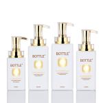 Buy cheap Frosted Airless Lotion Pump Bottles , Gold Lid Cosmetic Pump Dispenser from wholesalers