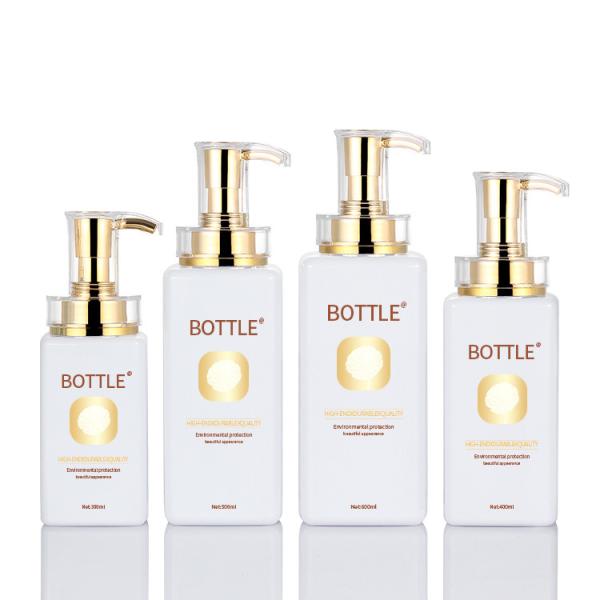 Buy cheap 800ml Plastic Lotion Pump Bottle Square Shampoo Hair And Conditioner from wholesalers