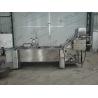 Buy cheap 850 KG Capacity Leaf Vegetable Bubble Washing Line for Manufacturing Plant Production from wholesalers