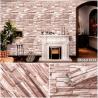 Buy cheap Walls with Modern Floral Design Waterproof 3D Brick Wallpaper backsplash wallpaper from wholesalers