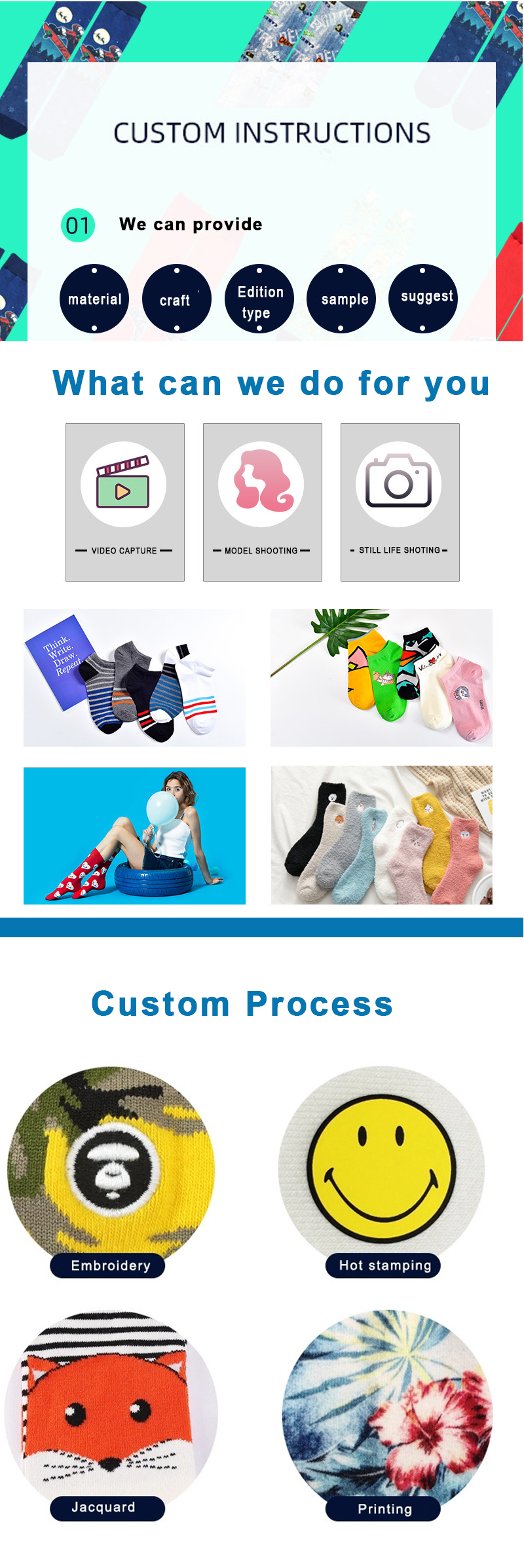 Breathable Printed Picture Socks , Multiapplication Spandex Galaxy Tie Dye Socks