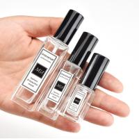 Buy cheap Spray Empty Square Glass Perfume Bottle Thickened 10*2.25cm SGS product