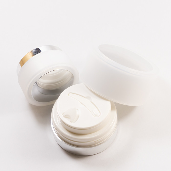 15ml 30ml ABS PP Plastic Cosmetic Jars Hot Stamping