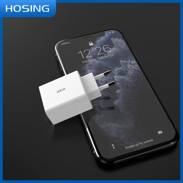 Buy cheap Stable EU US 18W Home Travel Mobile Phone 50g PD Fast Phone Chargers from wholesalers