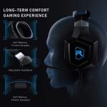 2.2kohm 100mA 117dB LED RGB Gaming HeadSet