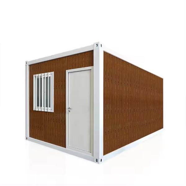 Buy cheap Steel Compact Prefabricated Shipping Container Homes With PVC Sliding Door from wholesalers