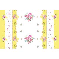 Buy cheap Wild Flowers Paper Cover For Table , OEM 54 X 108 Inch Floral Paper Tablecloths product