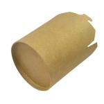 Round noodle box food doner kebab blasan grill meat package paper pack