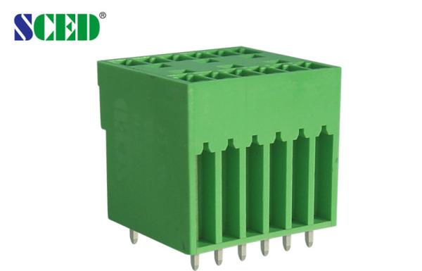 Buy cheap Vertical Wire Inlet Male Pluggable Plug In Terminal Block With 3.81mm Pin Header from wholesalers