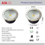 30W waterproof IP67 cob led underground spot light & outdoor led underground