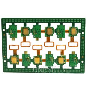 China 6 Layer Rigid Flex PCB with ENIG Surface Finish on sale