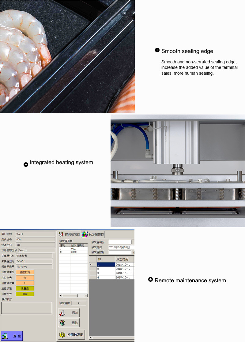 Semi Automatic Vacuum Skin Packaging Machine Vertical Style Vacuum Sealer