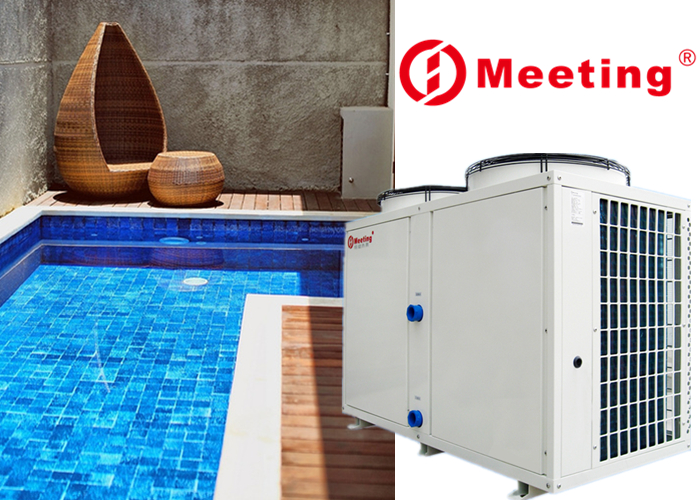 42KW Low Temperature Swimming Pool Heater With Anti Corrosion Heat Exchanger