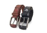 Vintage Business Mens Casual Leather Belt / Cowhide Belts For Mens