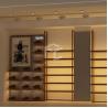 Buy cheap MDF Shoe Rack Display Showroom Interior Design Customized Color from wholesalers
