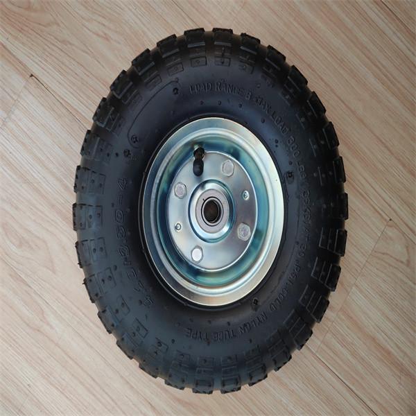 Buy cheap 4.10 3.50-4 Pneumatic Trolley Wheels Durable Pneumatic Trolly Wheels For Baby Cart from wholesalers
