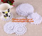 Cotton Vintage Doily Patterns Colored Crochet Doilies Placemats for Wedding