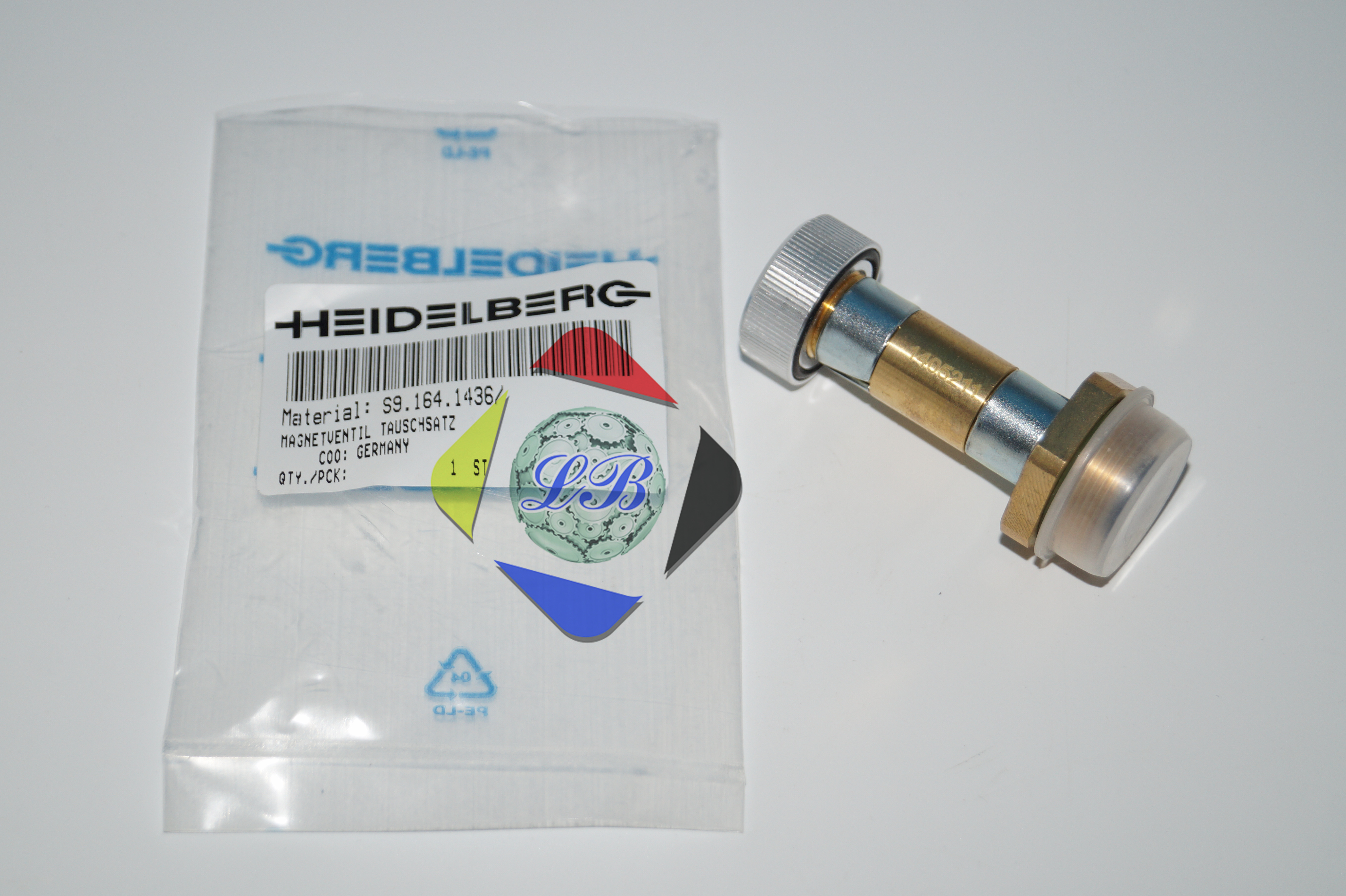 S9.164.1436 Solenoid valve Tauschsatz Original parts for printing machine