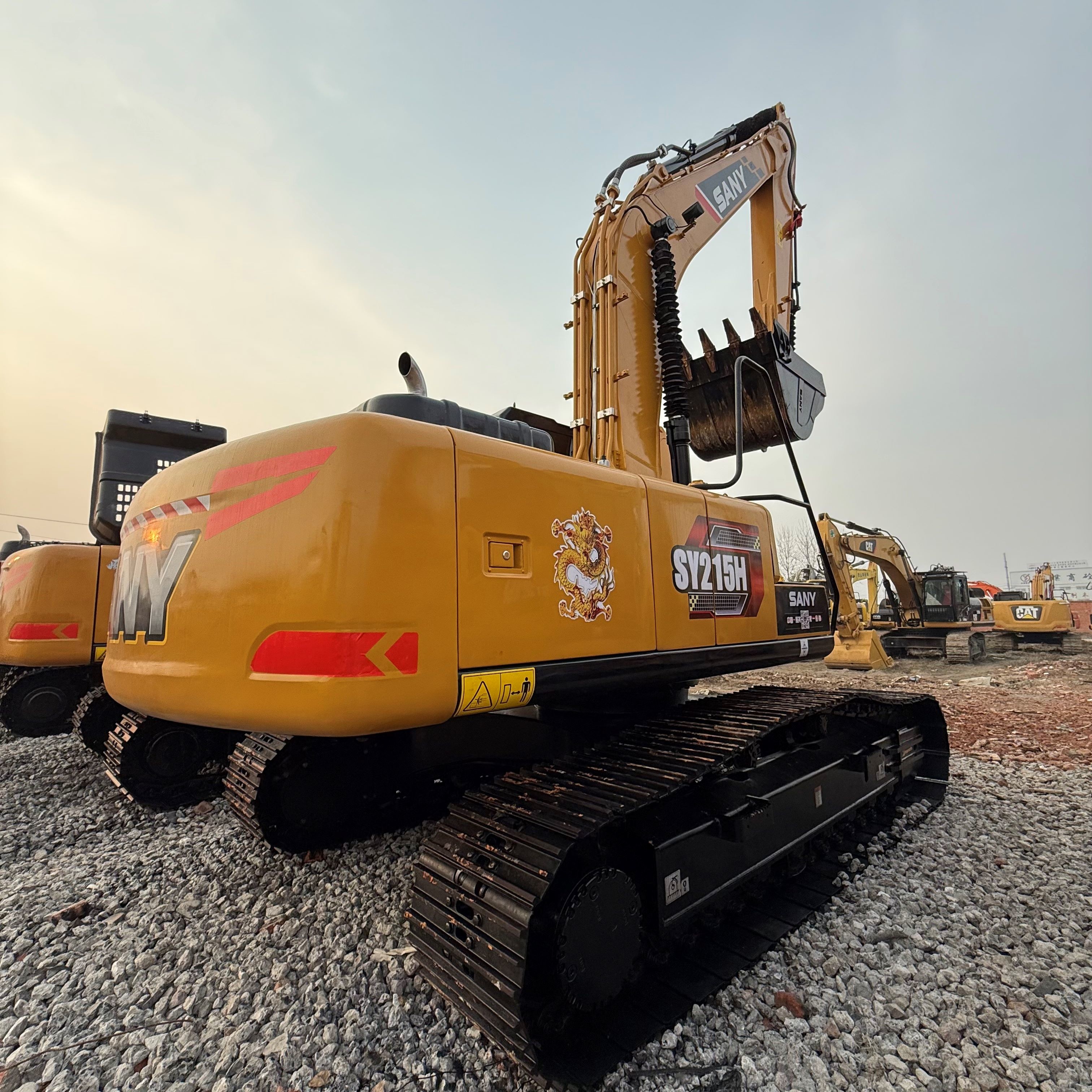 2023 Year Factory Direct Sale Used Excavators China Sany SY215H Secondhand Digger Crawler excavators Cheap For Sale
