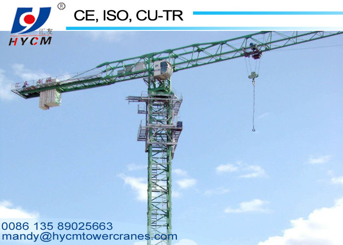 60m Freestanding Height QTP315(7030) Flattop Tower Crane with 70m Jib and 18ton Max. Load