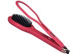 Electric Hair Straightener Brush Comb Plastic 45W For Home / Hotel