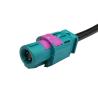 Buy cheap Automotive FAKRA HSD Connector 4 Pin Code Z High Precision Stable from wholesalers