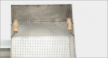 Industrial Semi-Automatic Falafel Frying Machine SUS304 Stainless Steel Material