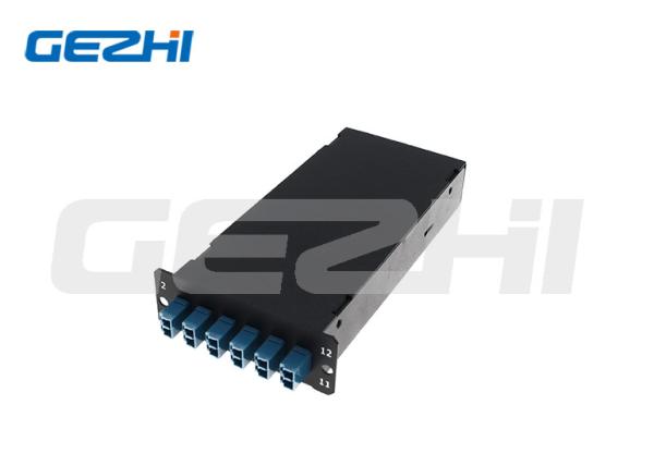 Buy cheap 12 Core LC Fiber Optic Lgx Cassettes FTTH Fiber Optic Indoor Fiber Termination Box from wholesalers