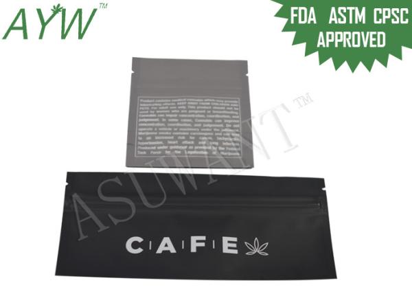 Buy cheap Aluminum Foil Anti Smell Bag For Kratom Capsule , Grip Seal Plastic Bags For Medical Weed Storage from wholesalers