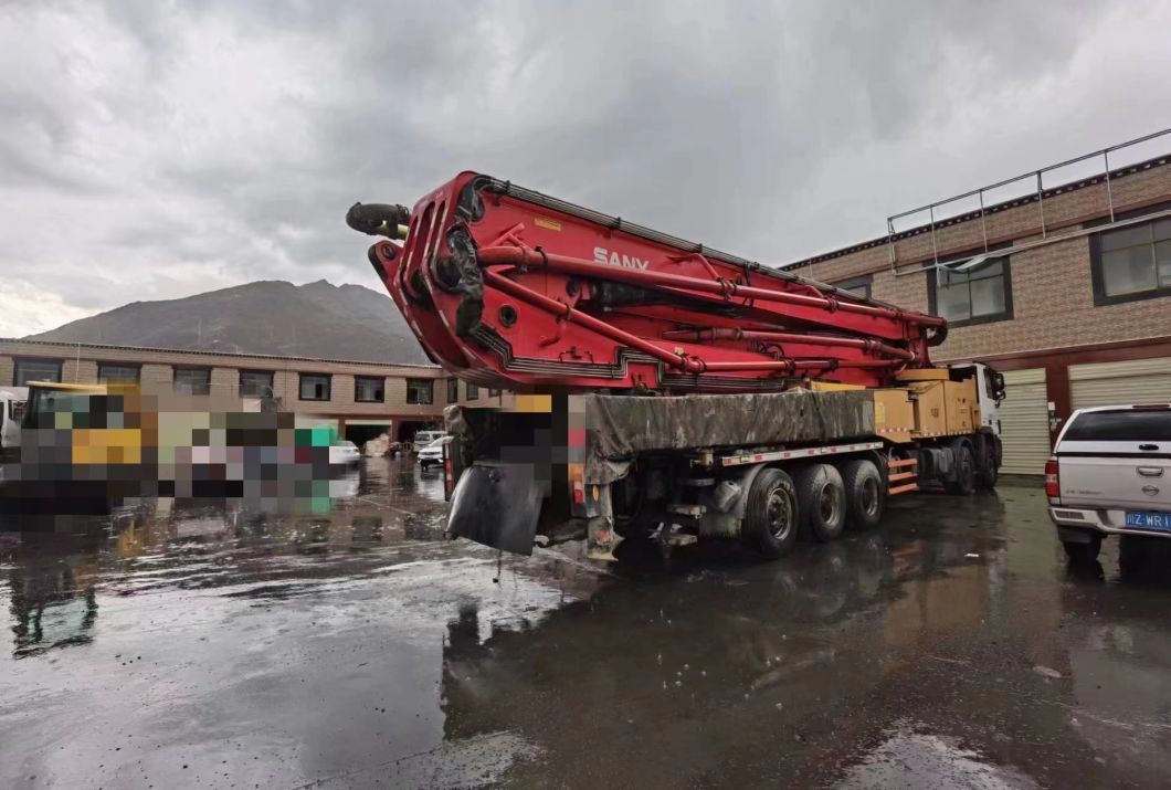 62m Truck Mounted Pump with Mercedes Benz Chassis Concrete Boom Pump Concrete Mixer Truck