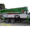 Buy cheap Euro 3 Used Concrete Pump Truck , Mobile Pump Truck Easy Operating from wholesalers
