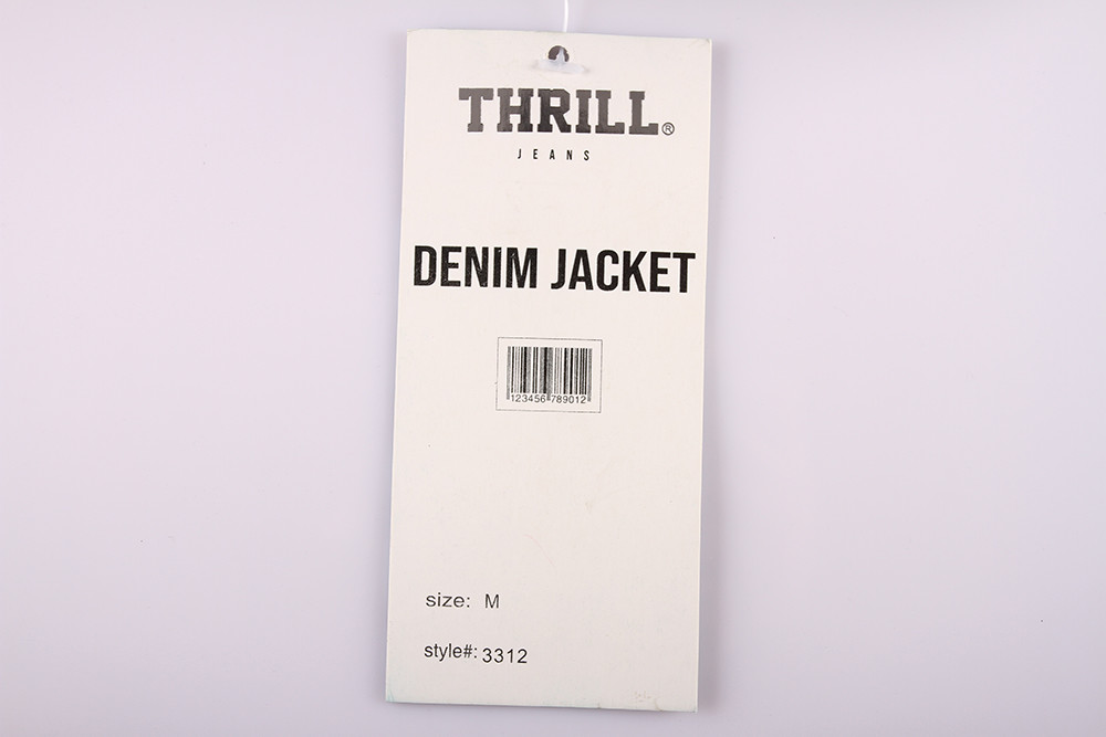 S M L XL 75% Cotton 25% Polyester Ladies Denim Coats For Winter