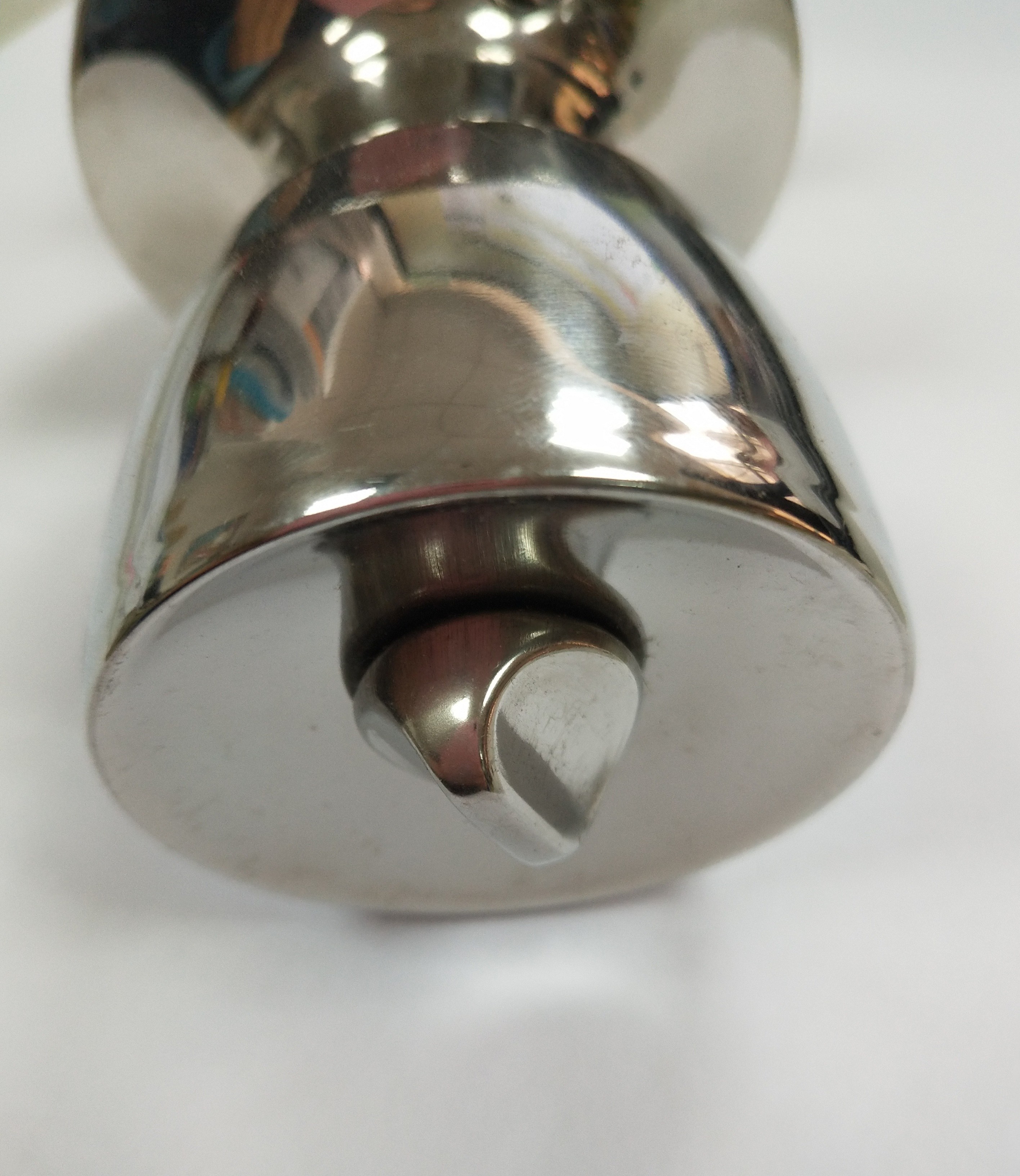 Key Lock Door Knob Brass / Zinc Bedroom Door Knobs , Double Keyed Door Knob 35-55mm Thickness