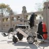Buy cheap 6km/H Disabled Electric Wheelchair Aluminum Frame 100kg Load from wholesalers
