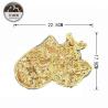 Buy cheap Christmas Sew On Embroidered Patches Golden Well Designed Sequin Popular For Gift from wholesalers