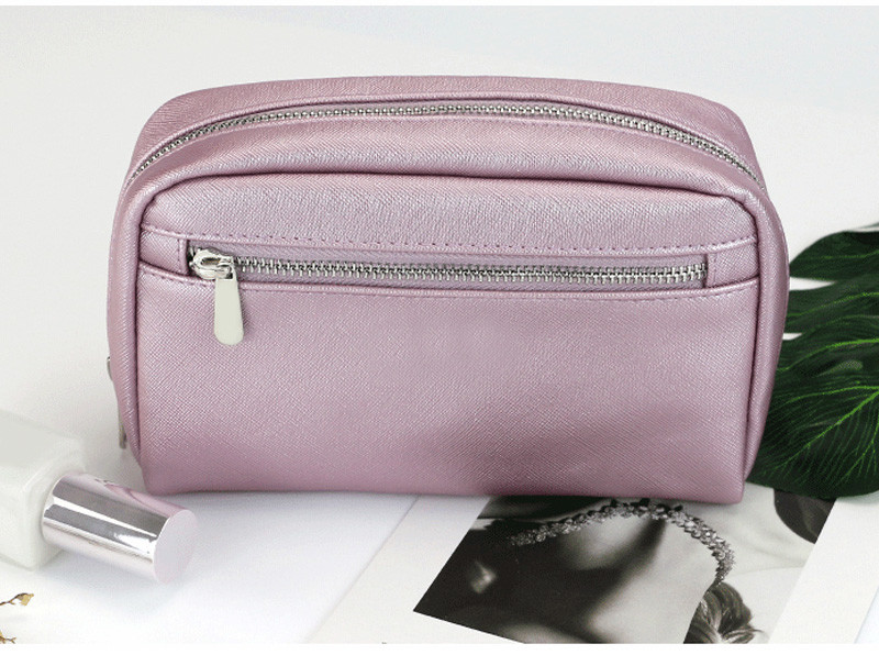 Factory Wholesale Waterproof PU Makeup Organizer Bag Compartments