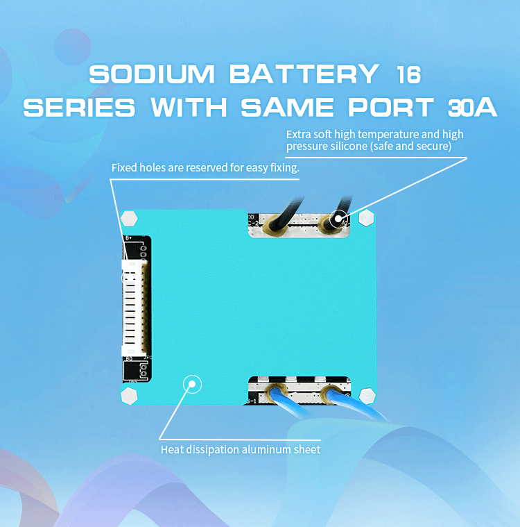 6S 7S 10S 11S 16S 20A 25A 35A 45A 55A 60A Lifepo4 Bms Board 20v 48v 60v Li-Ion BMS