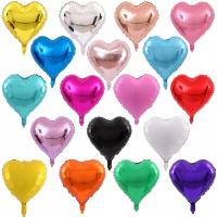 Buy cheap Wholesal 18 inch heart shape party decoration balloon foil balloons for wedding product
