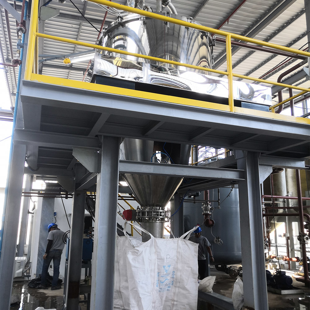 SS316 Bottom Discharge Horizontal Peeler Basket Centrifuge With Oxygen Measuring Device