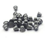 Black Stainless Steel Semi Tubular Rivets Micro Machining Custom Made Rivets